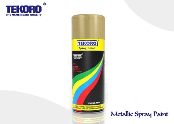 মেটাল প্রসাধন জন্য বিভিন্ন শুষ্ক রংয়ের দ্রুত শুকানোর মেটাল স্প্রে পেইন্ট