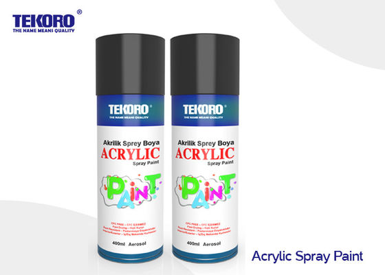 প্লাস্টিক এবং মেটাল গার্ডেন আনুষাঙ্গিক জন্য বিভিন্ন রং এক্রাইলিক স্প্রে পেইন্ট দ্রুত শুকনো